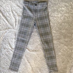 Garage Plaid Jeggings